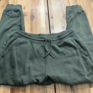 Hurley Olive Green Fleece Jogger Sweatpants Mens XL Drawstring Lounge Athletic